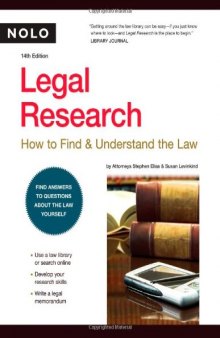 Legal Research: How to Find & Understand the Law