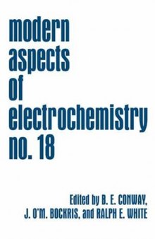 Modern Aspects of Electrochemistry, Number 18  