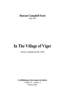 In the village of Viger