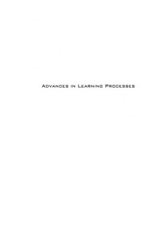 Advances in Learning Processes  