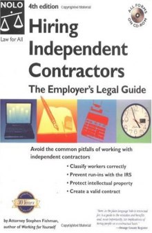 Hiring Independent Contractors: The Employers' Legal Guide