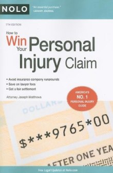 How to Win Your Personal Injury Claim  