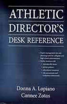 Athletic director's desk reference