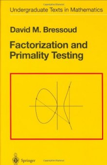 Factorization and primality testing