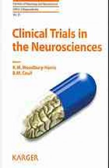 Clinical trials in the neurosciences 15 tables