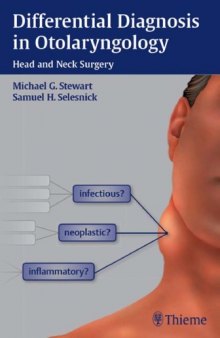 Differential Diagnosis in Otolaryngology: Head and Neck Surgery
