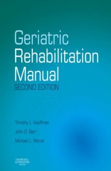 Geriatric Rehabilitation Manual, 2nd Edition