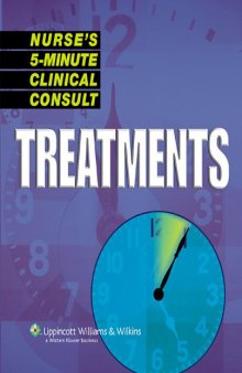 Nurse’s 5-Minute Clinical Consult: Treatments