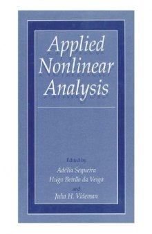 Applied nonlinear analysis