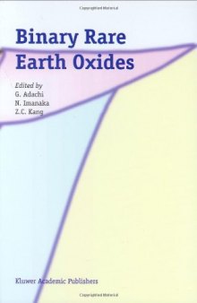 Binary rare earth oxides