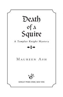 Death of a Squire (Templar Knight Mysteries, No. 2)