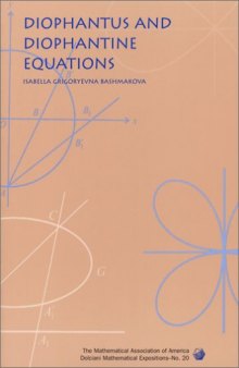 Diophantus and Diophantine Equations