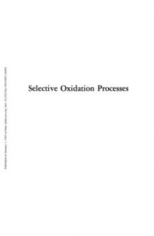 Selective Oxidation Processes