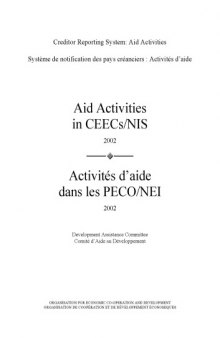 Activites d'Aide Dans les Peco Nei 2002