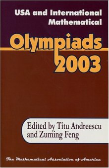 USA & International Mathematical Olympiads 2003