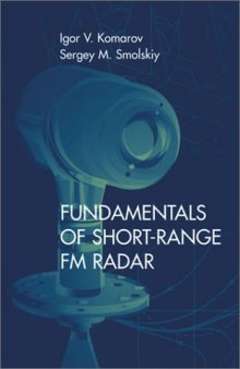 Fundamentals of Short-Range Fm Radar (Artech House Radar Library)