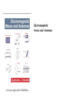 Electromagnetic Waves and Antennas