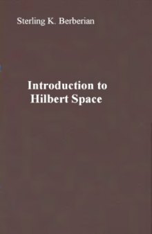 Introduction to Hilbert space