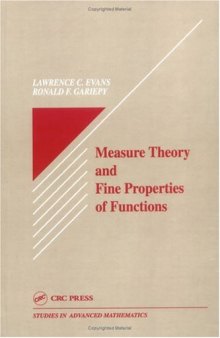 Measure Theory and Fine Properties of Functions 