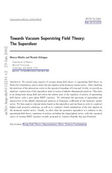 Towards vacuum superstring field theory: The supersliver
