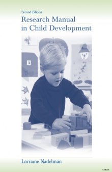 Research manual in child development