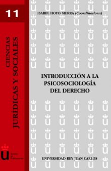 Introduccion A La Psicosociologia Del Derecho (Spanish Edition)