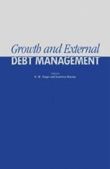 Growth and External Debt Management