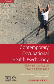 Contemporary occupational health psychology