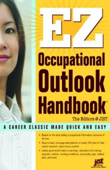 EZ occupational outlook handbook: based on information from the U.S. Department of Labor