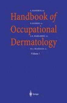 Handbook of Occupational Dermatology