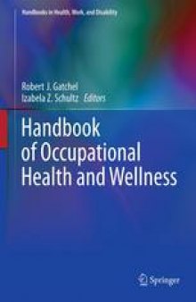 Handbook of Occupational Health and Wellness