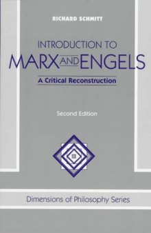 Introduction To Marx And Engels: A Critical Reconstruction, 