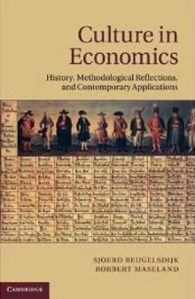 Culture in Economics: History, Methodological Reflections and Contemporary Applications Hardcover