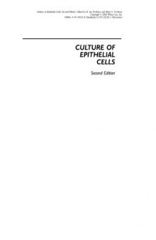 Culture of epithelial cells