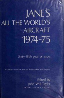 Jane's All the World's Aircraft 1974-75