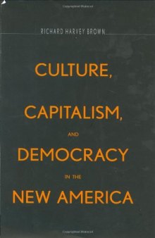 Culture, Capitalism, and Democracy in the New America
