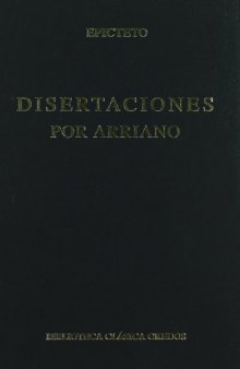 Disertaciones por Arriano / Dissertations by Arrian