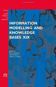 Information Modelling and Knowledge Bases XIX