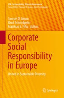 Corporate Social Responsibility in Europe: United in Sustainable Diversity