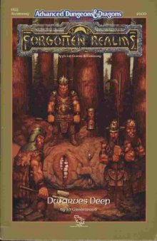 Dwarves Deep (Advanced Dungeons & Dragons Accessory FR11)