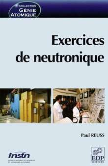 Exercices de neutronique