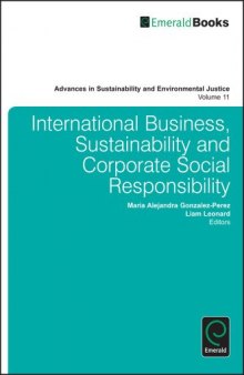 International Business, Sustainability and Corporate Social Responsibility