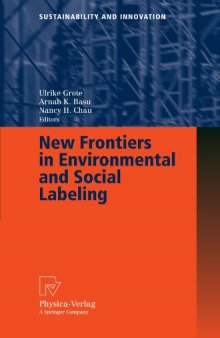 New Frontiers in Environmental and Social Labeling (Sustainability and Innovation)