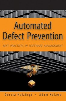 Automated Defect Prev'n - Best Practs in Software Mgmt