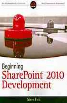 Beginning SharePoint 2010 development
