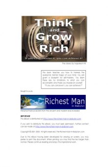 Think And Grow Rich (Recommended by David DeAngelo)