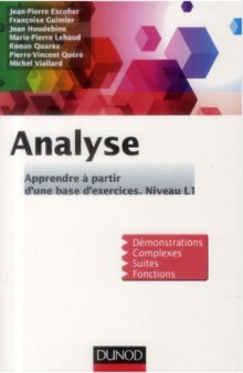 Analyse : Apprendre à partir d'une base d'exercices : Niveau L1