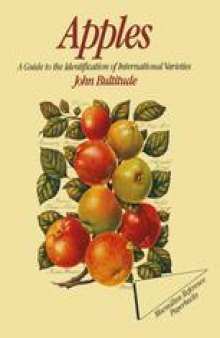 Apples: A Guide to the Identification of International Varieties