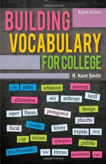 Building Vocabulary for College, 8th Edition  