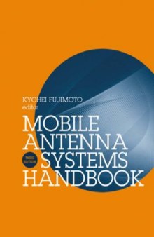 Mobile Antenna Systems Handbook (Artech House Antennas and Propagation Library)
